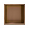 Меден вграден рафт Wall Box One Copper 30x30 см от неръждаема стомана