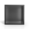 Вграден рафт от неръждаема стомана Wall Box One Gun Metal