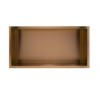 Вграден рафт Wall Box One Copper 60x30 см от неръждаема стомана