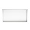 Бял рафт за вграждане Wall Box One White 60x30 см от неръждаема стомана