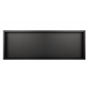 Черен рафт за вграждане Wall Box One Black 90x30 см от неръждаема стомана