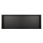Черен рафт за вграждане Wall Box One Black 90x30 см от неръждаема стомана