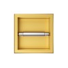 Вграден държач за тоалетна хартия Wall Box Paper 1 Gold