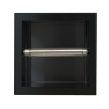 Вграден държач за хартия Wall Box Paper 1 Black
