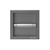 Вграден държач за хартия Wall Box 1 Gun Metal