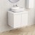 Бял PVC шкаф за баня 5155-60W с плот