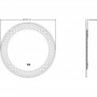Кръгло LED огледало с осветление и анти-фог функция