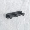 LUSSO BLACK MATT ТРОЙНА ЗАКАЧАЛКА 3653-3BM