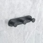 LUSSO BLACK MATT ТРОЙНА ЗАКАЧАЛКА 3653-3BM