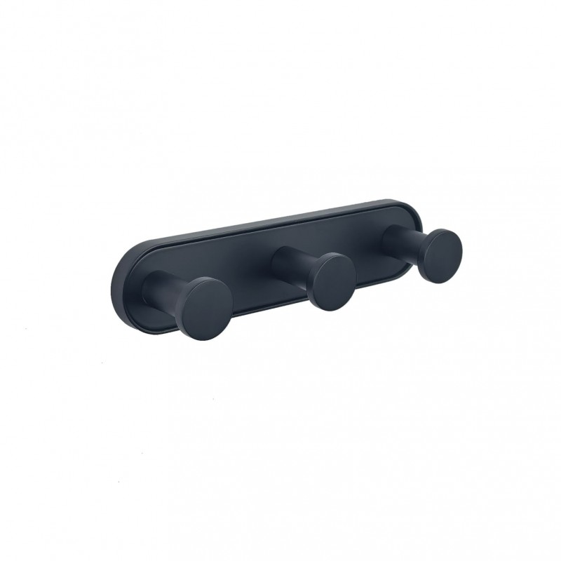 LUSSO BLACK MATT ТРОЙНА ЗАКАЧАЛКА 3653-3BM
