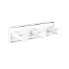 MODENA WHITE MATT ТРОЙНА ЗАКАЧАЛКА 3853-3WM