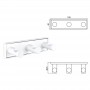 MODENA WHITE MATT ТРОЙНА ЗАКАЧАЛКА 3853-3WM