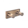 Двойна закачалка Modena Brush Rose Gold 3853-2BRG