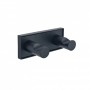 Двойна закачалка MODENA Black Matt 3853-2BM