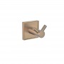 Двойна стенна закачалка MODENA BRUSH Rose Gold 3850-2BRG