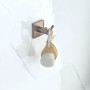 Двойна стенна закачалка MODENA BRUSH Rose Gold 3850-2BRG