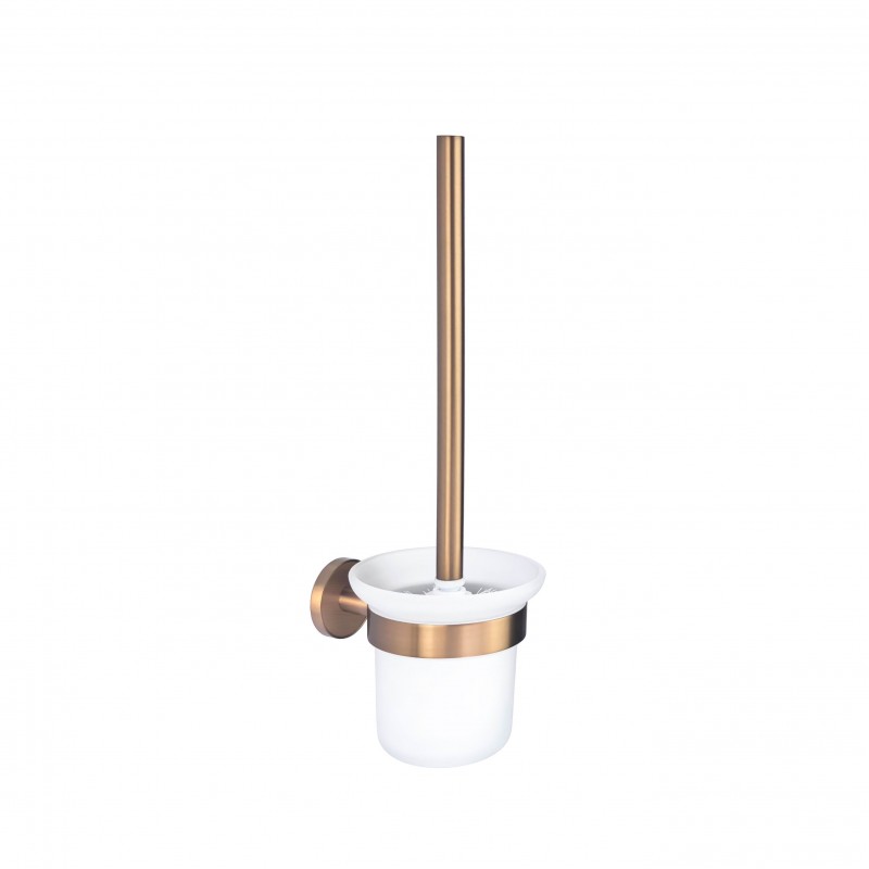 LUSSO BRUSH ROSE GOLD Четка за тоалетна 3694BRG