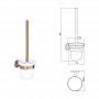LUSSO BRUSH ROSE GOLD Четка за тоалетна 3694BRG