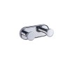 LUSSO CHROME двойна стенна закачалка 3653-2C