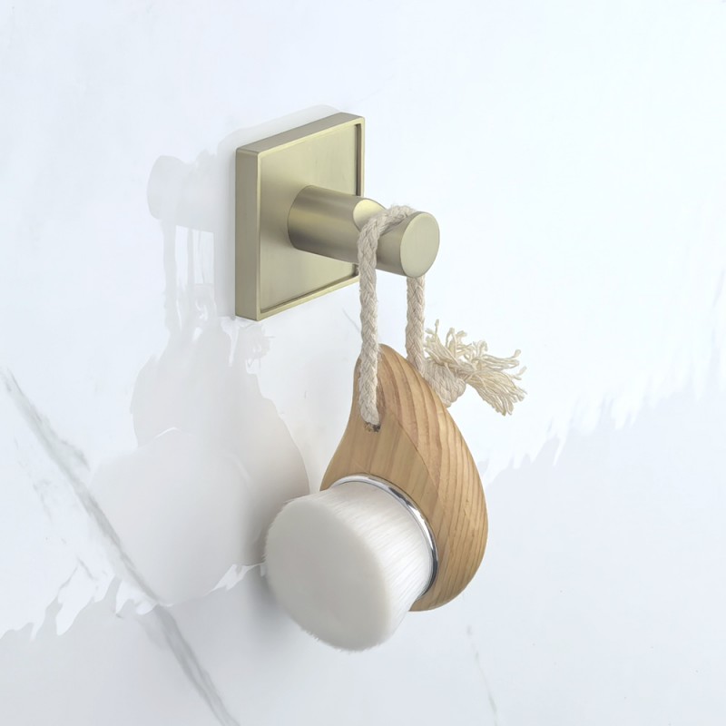 MODENA BRUSH GOLD – единична закачалка 3853-1BG