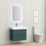 PVC шкаф за баня ELORIA 7056DG тъмно зелен