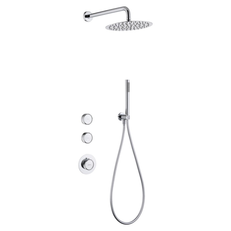 CATARINE CHROME смесител за вграждане за душ 634503C