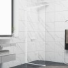 Стационарен параван Cristina White Mat 125TR-70WM, 70×200 см