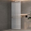 RIVELLE BLACK MATT стационарен параван 125BM-60, 60x200 см