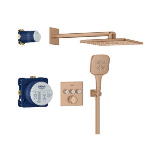 Grohtherm SmartControl - термостатен комплект за вграждане в розово злато 34864DL0