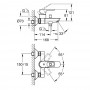GROHE BauLoop 23602001 - Смесител за вана и душ