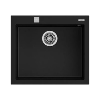 Мивка за вграждане Forsquare 50.40 TG, ЧЕРНА