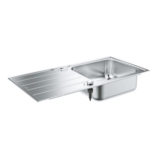 Кухненска мивка GROHE K500 от неръждаема стомана с отцедник 31563SD1