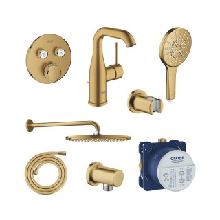 Промо комплект за баня GROHE BRUSHED COOL SUNRISE 29 119 GN0