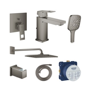 Промо комплект за баня GROHE BRUSHED HARD GRAPHITE 24 062 AL0