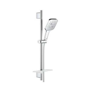 RAINSHOWER SMARTACTIVE 130 CUBE ДУШ ГАРНИТУРА С ТРЪБНО ОКАЧВАНЕ И 3 СТРУИ