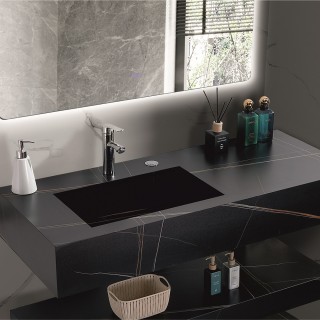 Умивалник от кварц PIETRA ICL 12049/120B LEFT