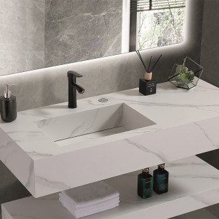 Умивалник от кварц PIETRA ICL 12049/120W LEFT