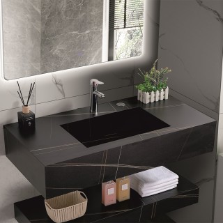 Умивалник от кварц PIETRA ICL 12049/100B