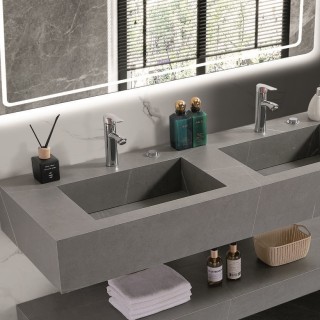 Умивалник от кварц PIETRA ICL 12049/140G