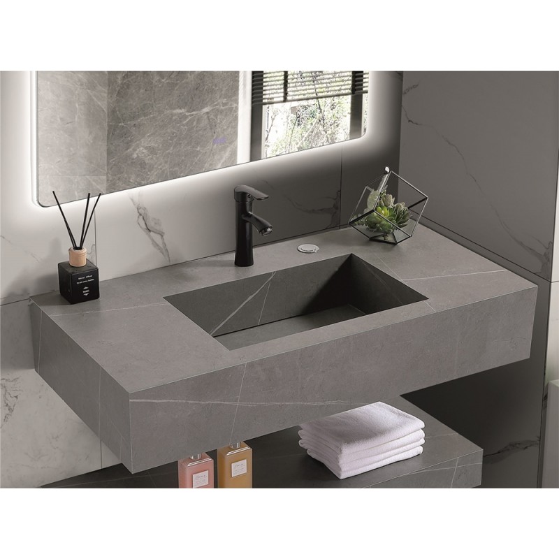 Умивалник от кварц PIETRA ICL 12049/80G