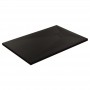 Поддушово корито 80х160 черен мат, ROUGH STONE ICST 16080RS-2