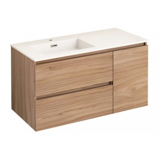 Долен PVC шкаф за баня ICP 10545WOODEN