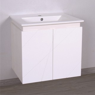 Комплект PVC шкаф за баня ICP 6046 W