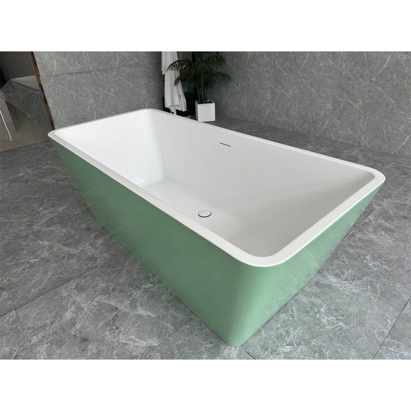 Свободностояща вана в зелено ICSH LB1680LG
