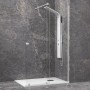 Душ параван 170/200 см, бял мат, Animus 400 Bianco