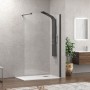 Душ параван Walkin 1 Nero 100х200 см