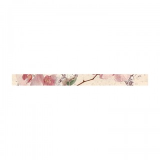 Listelo Aqua Beige - 5x60 фризове с цветя