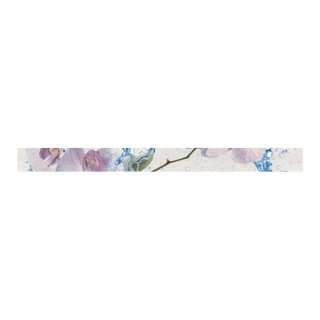 Listelo Aqua Gris - 5x60 фризове с цветя