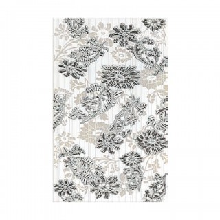 Decorado Vivel Blanco - 25х40 бели декорни плочки с цветни елементи