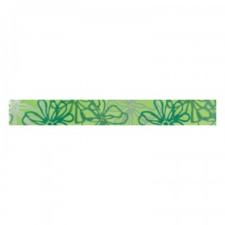 Listelo Fly Verde - 5х40 зелени фризове с цветни елементи